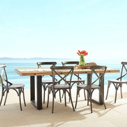 Industrial bistro chair