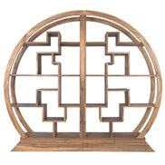 SHANDONG | China round bookshelf, asymmetric design