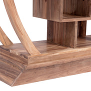 SHANDONG | China round bookshelf, asymmetric design