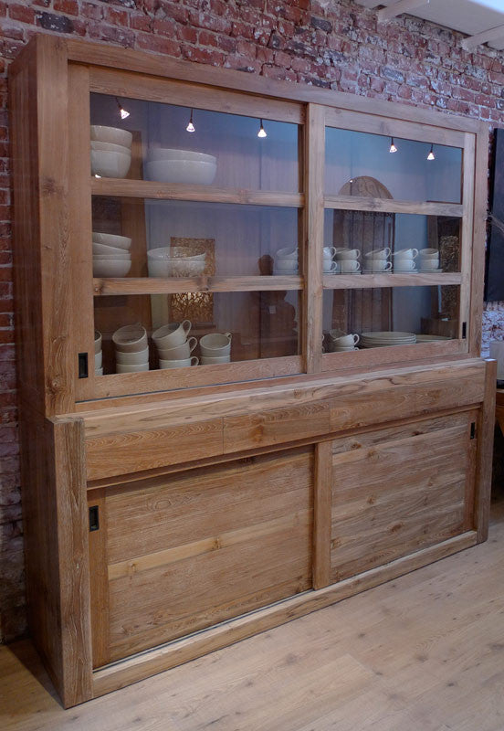 GINNY | Cupboard with 4 sliding doors and 4 drawers