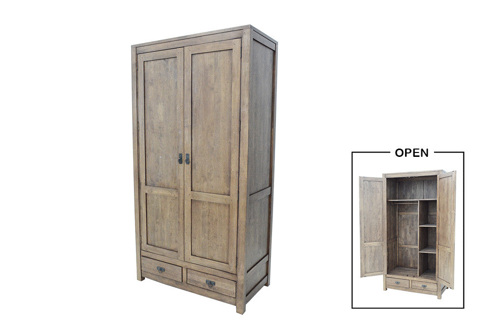 VENTURE | Wardrobe 2 doors 2 drawers