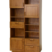 Bookshelf 3 doors 3 drawers | Vintage