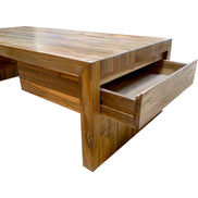 GINDO | Coffee table 2 drawers on sides