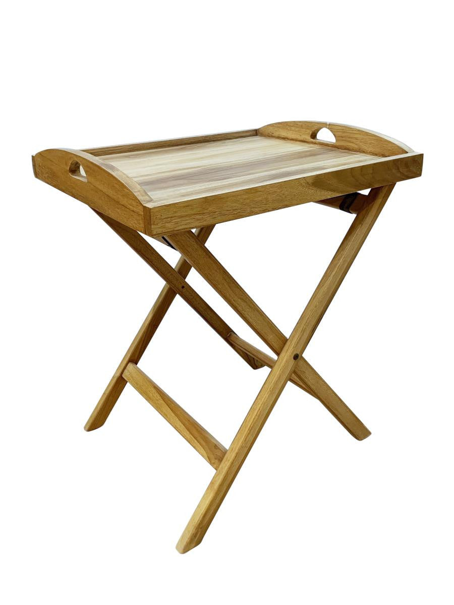 Butler tray with folding legs