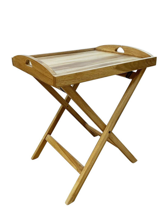 Butler tray with folding legs