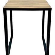 DREAMS | High table in recycled teak and iron