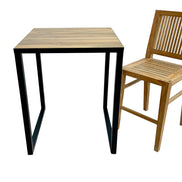 DREAMS | High table in recycled teak and iron