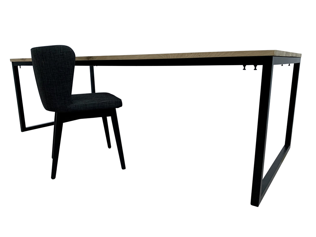 FINELI oak| Dining table with metal legs