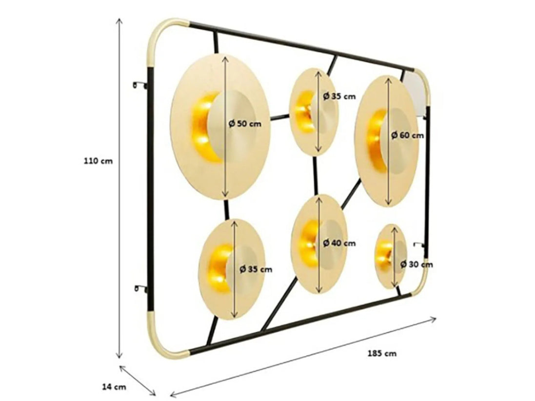 DISC 6 | Wall Lamp Disc 6 KARE DESIGN