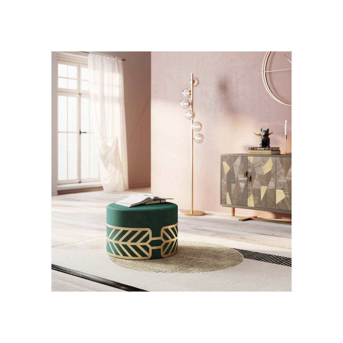 SCALA BALLS | Floor lamp Brass 160 cm KARE DESIGN