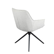 BLINIS | Swivel fabric chair
