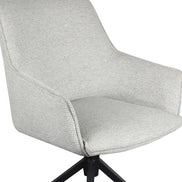 BLINIS | Swivel fabric chair