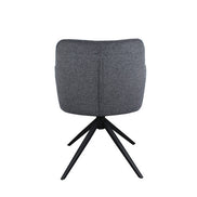 BLINIS | Swivel fabric chair