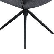 BLINIS | Swivel fabric chair