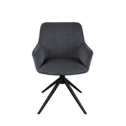BLINIS | Swivel fabric chair