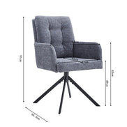 CANADA | Swivelling dining chair