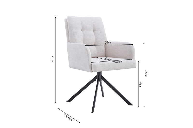 CANADA | Swivelling dining chair