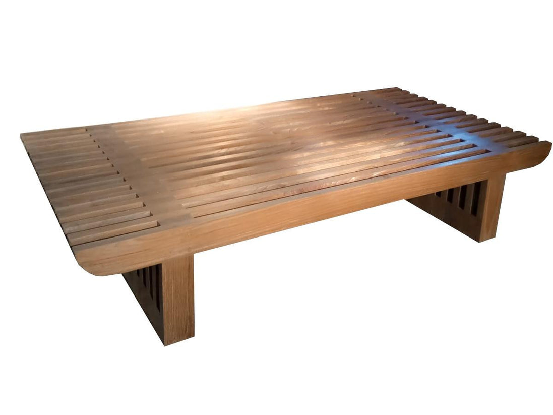 MACARON | Low coffee table with slats