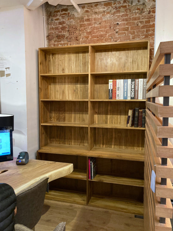 Bookcase cubic style