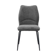 LARA | Fabric and metal dining chair