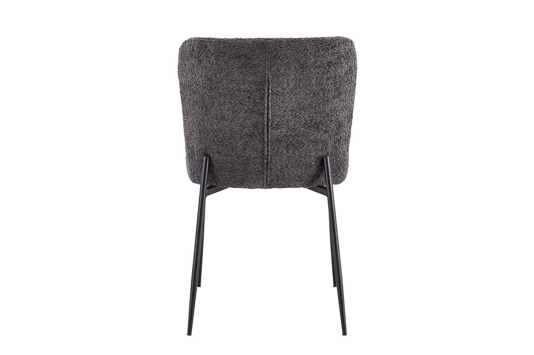 ELISA | Fabric and metal dining chair