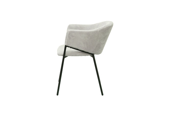 HUGO | Corduroy Chair Light gray