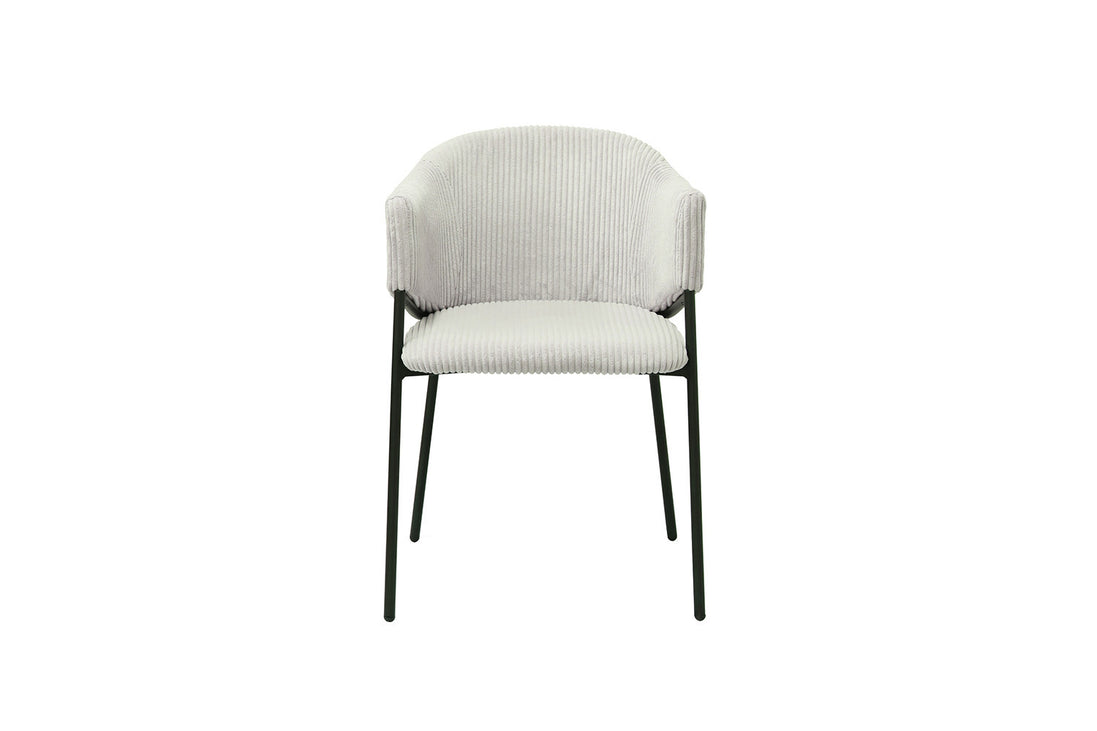 HUGO | Corduroy Chair Light gray