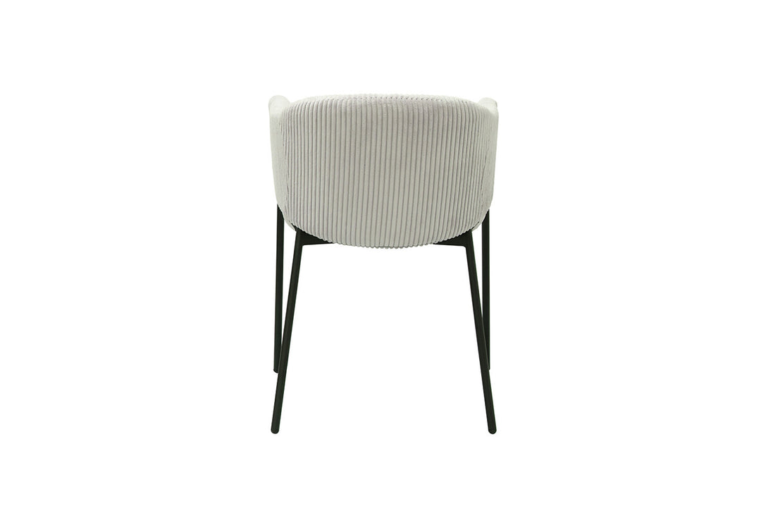 HUGO | Corduroy Chair Light gray