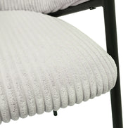 HUGO | Corduroy Chair Light gray