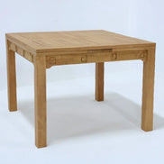 Table de salle à manger, avec 2 rallonges à l'italienne