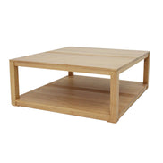 Coffee table, 2 levels with stripe design