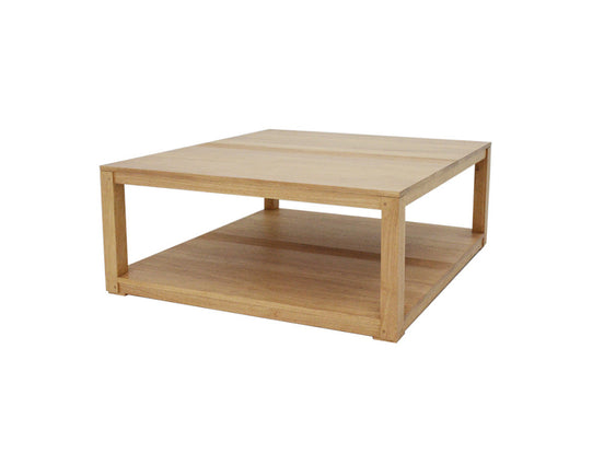 Coffee table, 2 levels with stripe design