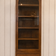 Glass cabinet with storage or seating - X