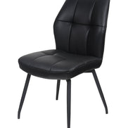 Leather dining chairs - RENOIR