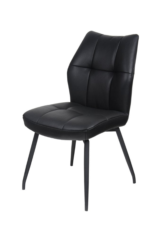 Leather dining chairs - RENOIR