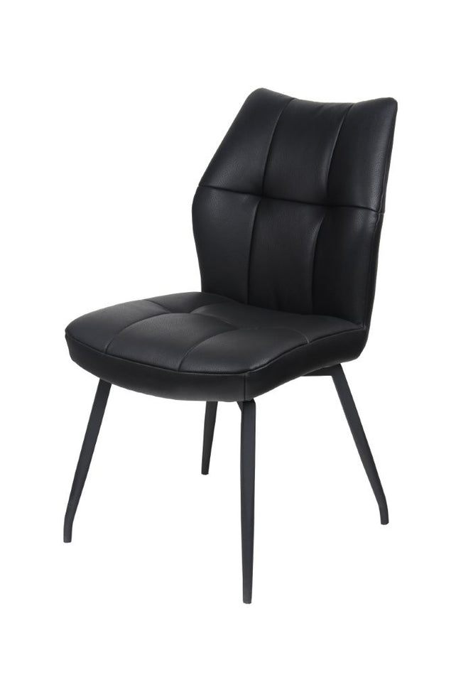 Leather dining chairs - RENOIR