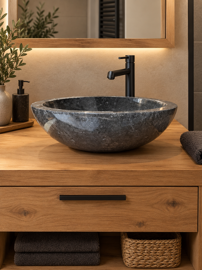Washbasin in marble 00125
