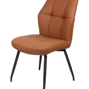 Leather dining chairs - RENOIR