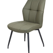 Leather dining chairs - RENOIR