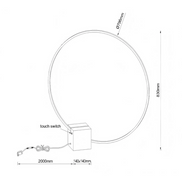 Table lamp CIRKELIS Large