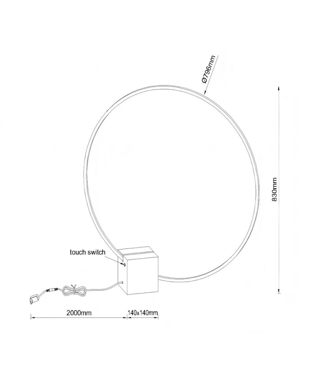 Table lamp CIRKELIS Large