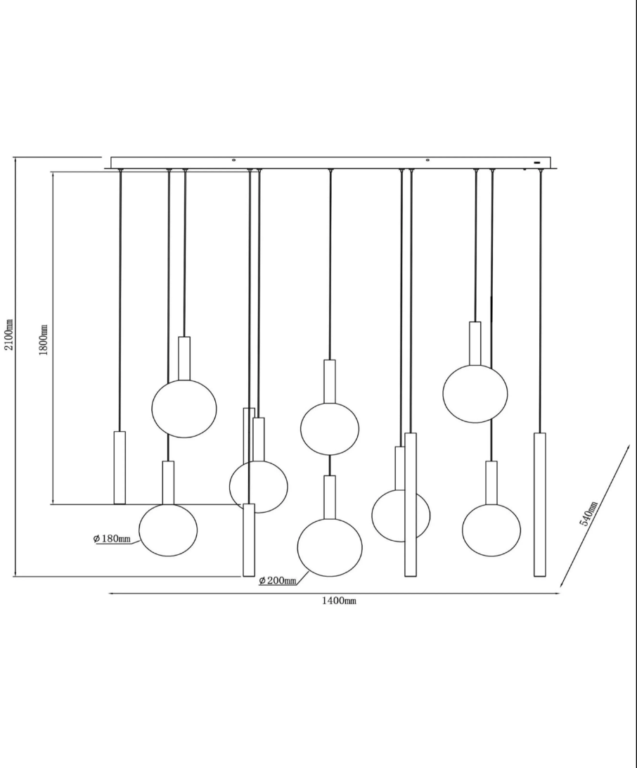 Pendant lamp - JASMINE