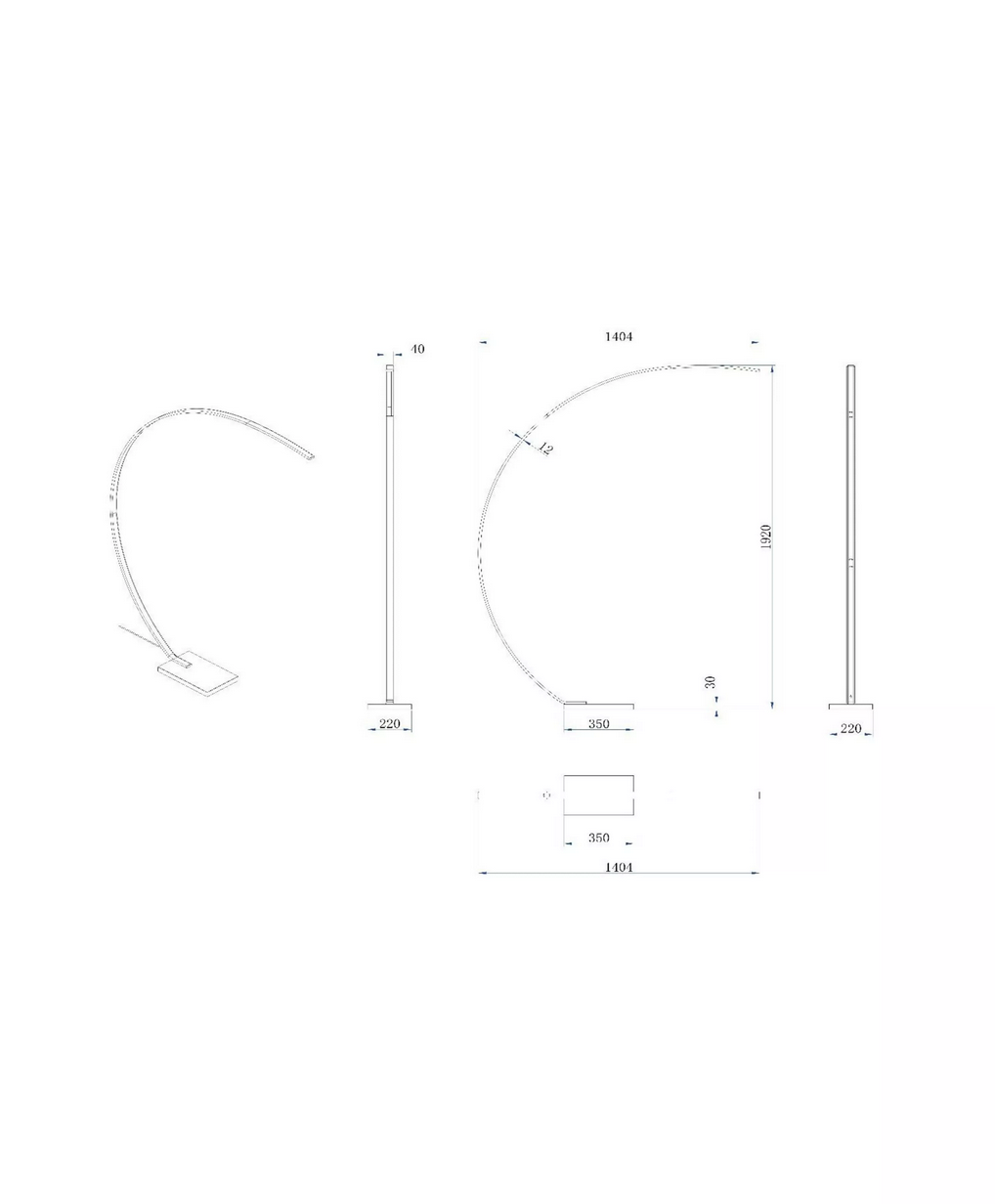 Floor lamp - CURVE