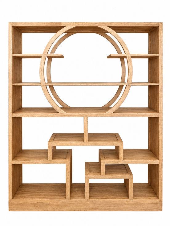 Asian style bookshelf