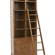 Bookshelf 2 doors, with ladder