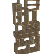 Cubes unstructured bookshelf