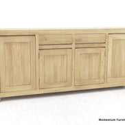 Sideboard 2 drawers & 4 doors, cubic design