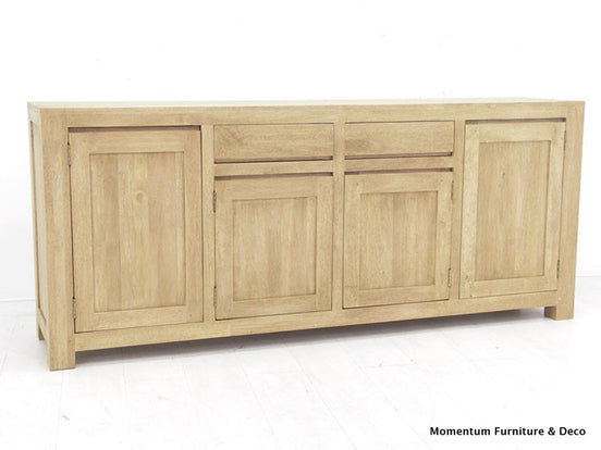 Sideboard 2 drawers & 4 doors, cubic design