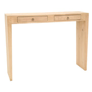 Console contemporaine 2 tiroirs