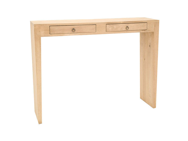 Console contemporaine 2 tiroirs